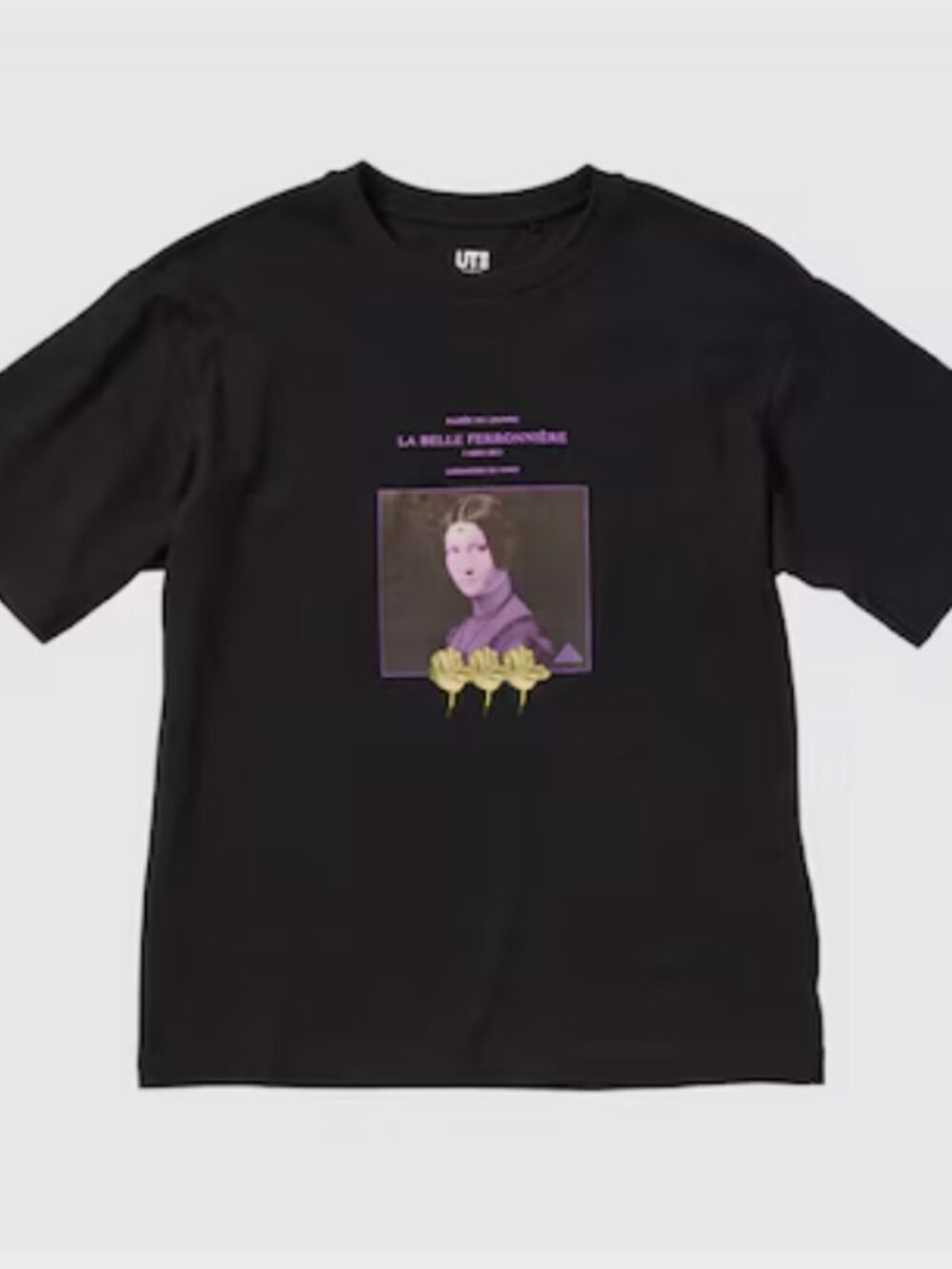 UNIQLO UT x Musée du Louvre La Belle Ferronnière Graphic Tee Size S